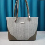 Double Handle Ladies Bag (Off White) - Image 2