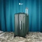 Luxury Trolley Suitcase (Green) - Image 3