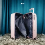 Luxury Trolley Suitcase (Pink) - Image 2