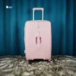 Luxury Trolley Suitcase (Pink)